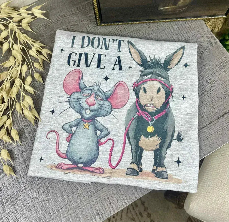 I don’t give a… (Gildan Tee)