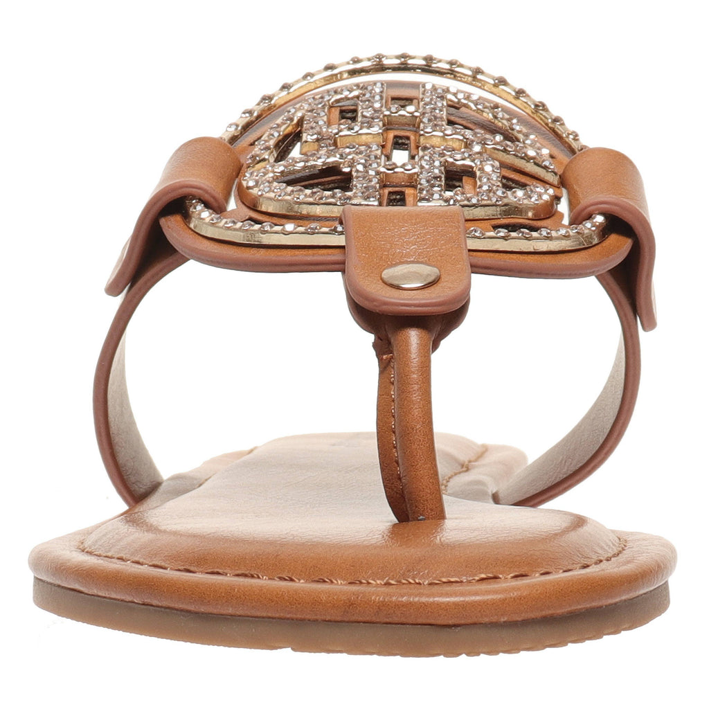 Pierre Dumas Limited Thong Sandal Tan Size 6
