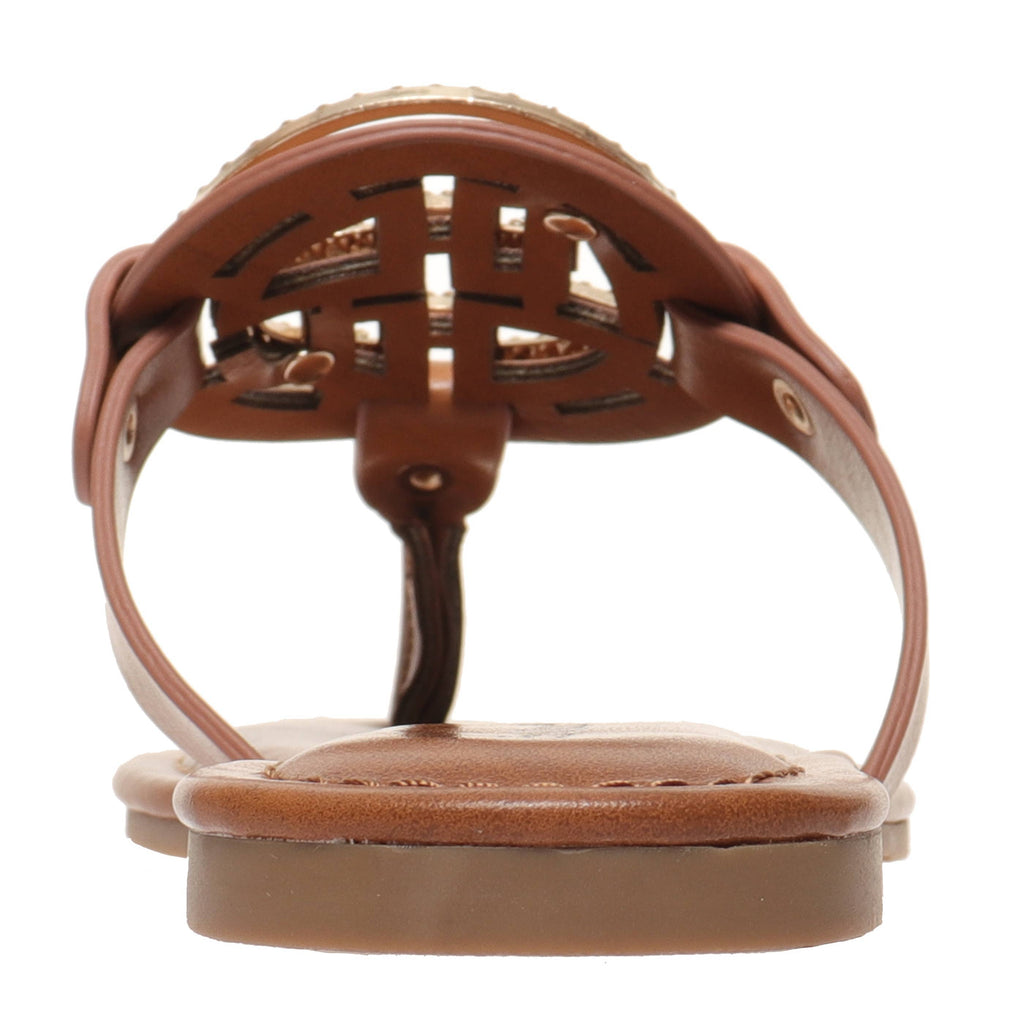 Pierre Dumas Limited Thong Sandal Tan Size 6