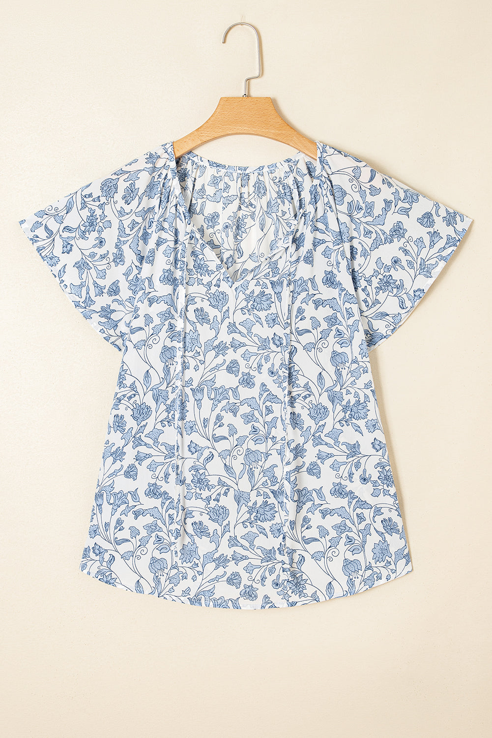 Avianna Print Fantasy Fluttering Blouse