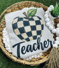 Checkered Teacher (Sublimation  Port & Co)
